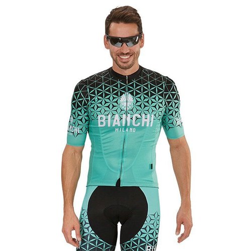 Bianchi Milano Conca Kurzarmtrikot, für Herren