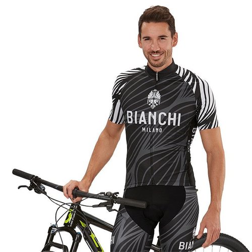 Bianchi Milano Caina Kurzarmtrikot, für Herren