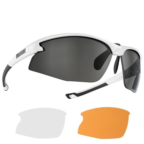 Bliz Brillenset Motion+ 2023 shiny Brille, Unisex (Damen / Herren), Fahrradbrill