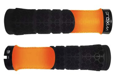 Prologo x shred ergonomische griffe orange schwarz
