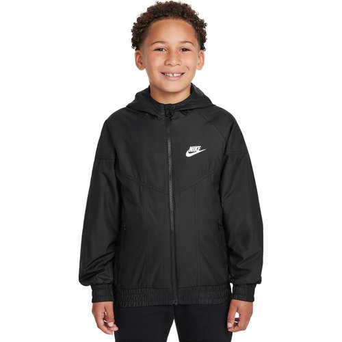 Nike Sportswear Windrunner Repel Jacke Kinder schwarz