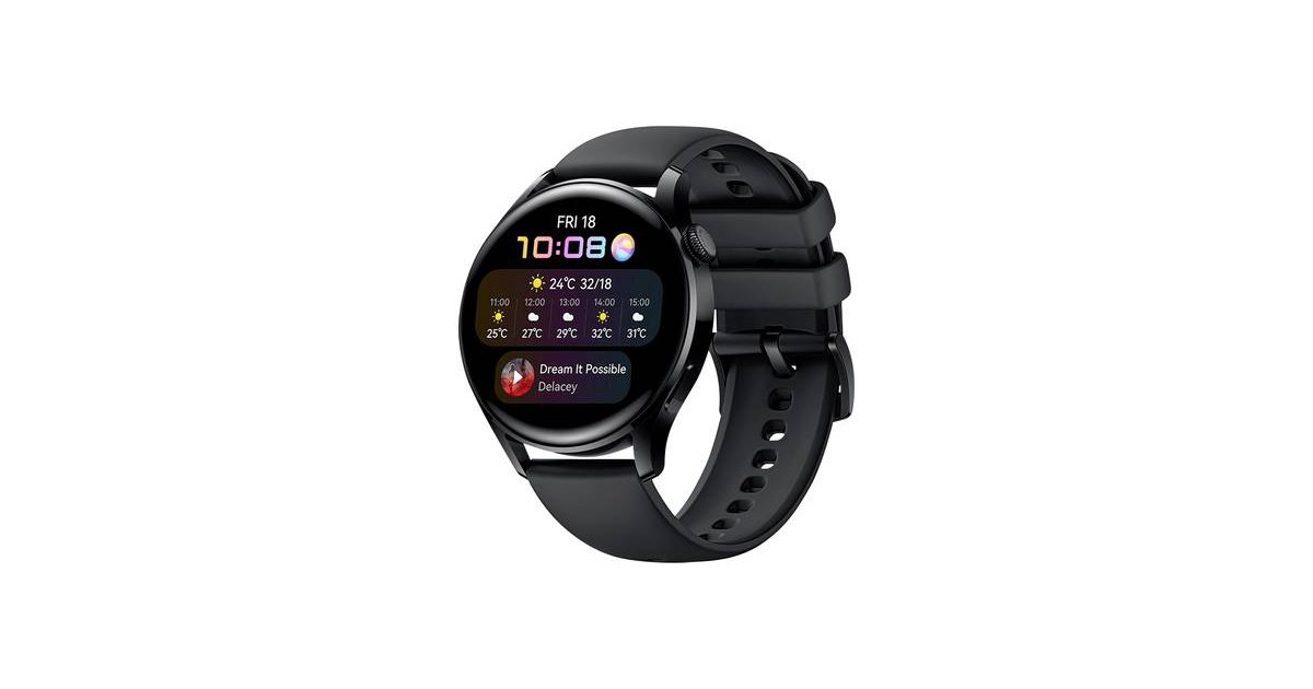 Huawei Watch 3 Active Smartwatch 46 mm Uni Schwarz