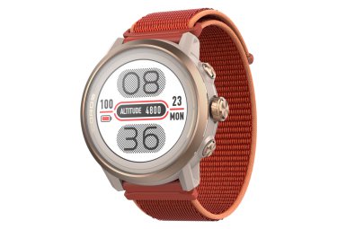 Coros apex 2 gps uhr coral red
