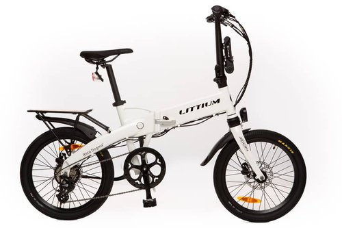 Littium Ibiza Dogma 04 E-Bike Klapprad 14AH - Weiß