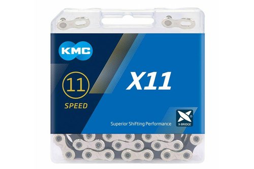 KMC X11 Kette 11-fach 118 Glieder Silber - Silber