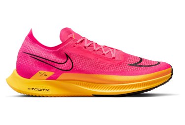 Nike zoomx streakfly laufschuhe pink orange