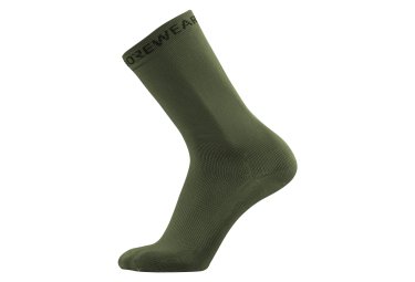 Gore Wear essential socken khaki grun