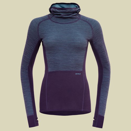 Devold Tuvegga Merino Hoodie Woman lila L - lilac