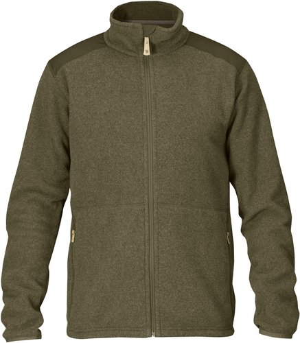 FJÄLLRÄVEN Fjällräven Sten Fleece M - Dark Olive - L - dark olive