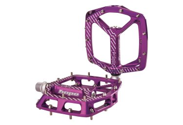 Hope f22 pedalpaar violett
