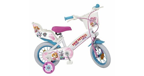 Toimsa Bikes 12 Zoll Kinderfahrrad Paw Patrol Weiß weiß