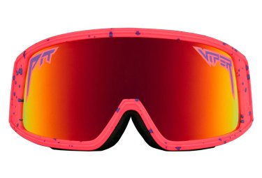 Pit Viper the radical goggles mtb goggles pink red