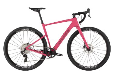 Cannondale gravel bike topstone carbon sram apex xplr etap axs 12v 700 mm rosa orchidee