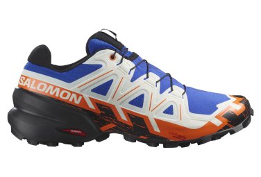 Salomon speedcross 6 blau orange schwarz herren trailrunning schuhe