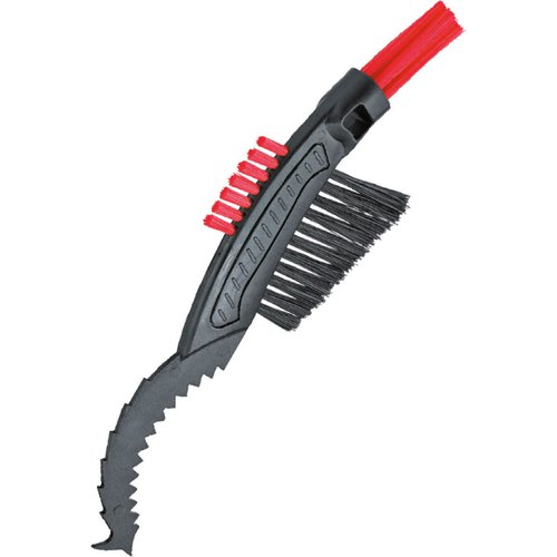 Weldtite Sprocket Cleaning Brush Black/Red