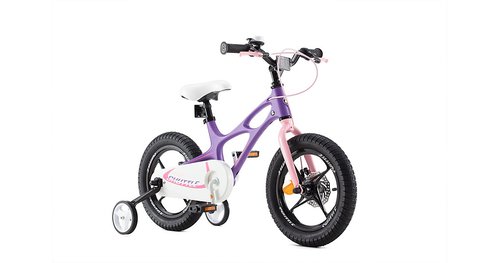 RoyalBaby Kinderfahrrad Space Shuttle 16 Zoll Magnesium Rahmen violett
