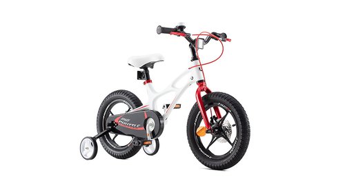 RoyalBaby Kinderfahrrad Space Shuttle 16 Zoll Magnesium Rahmen weiß