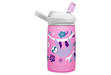 Camelbak eddy  faultier 350ml rosa isothermische trinkflasche fur kinder