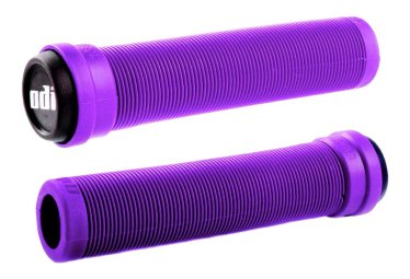 Odi ein paar longneck flangeless grips 135mm violett