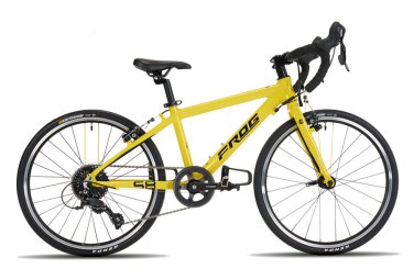 Frog Bikes kinder rennrad road 58 tdf microshift 9v 20   gelb 2024