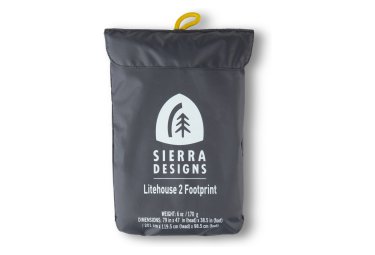 Sierra Designs zeltunterlage fur das litehouse 2 zelt in grau