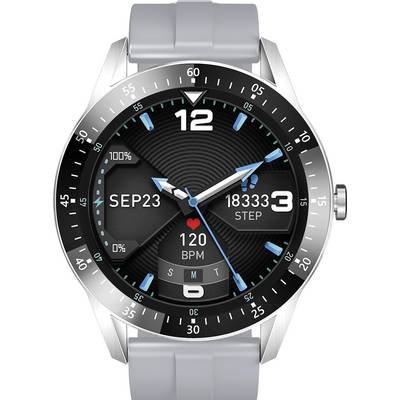 Jaytech SWS 11 Smartwatch 46 mm Uni Silber