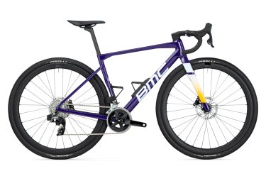 BMC gravel bike kaius 01 three sram rival etap axs 12v 700 mm violett 2024