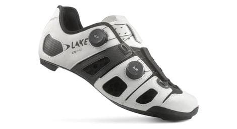 Lake cx242 wide strasenschuhe weis schwarz
