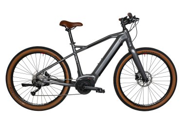 Bicyklet gabriel elektro fitnessrad shimano altus 9s 500 wh 27 5   titanium grau