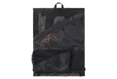 Tyr elite team 40l mesh backpack black gold