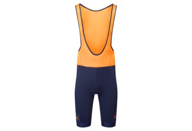 Le Col kurze tragerhose sport ii blau navy orange