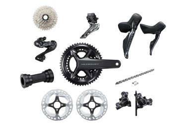 Shimano ultegra di2 r8170 2x12v gruppe   52 36 zahne   11 30 zahne   pf86 5  mit elektroteil