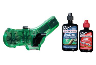 Finish Line chain cleaner   dry lubricant   ecotech degreaser