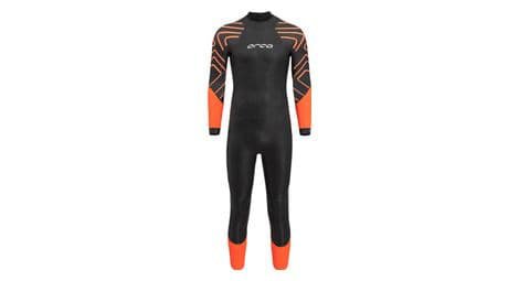 Orca zeal hi vis neoprenanzug schwarz orange