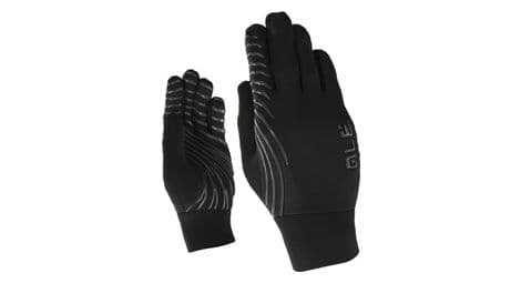 Ale unisex unterziehhandschuhe ale spirale schwarz