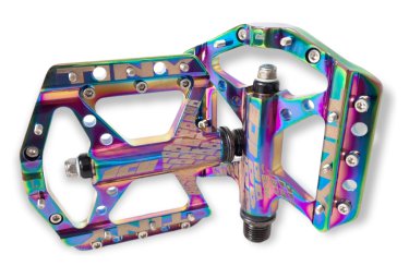 Ice pedals tiny cnc  junior  oil slick