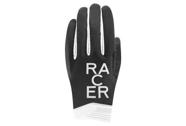Racer 1927 gp style 2 handschuhe schwarz   weis