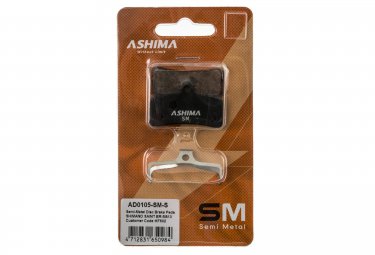 Ashima shimano saint br m810 halbmetall bremsbelage