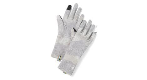 Smartwool lange handschuhe thermal merino glove grau
