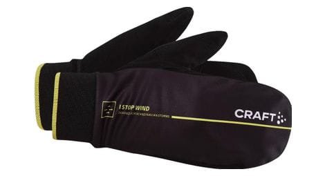 Craft pro race mitten faustling schwarz