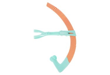 Aquasphere focus schnorchel hellblau orange