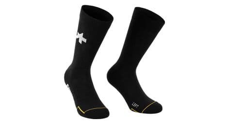 Assos unisex socken rs spring fall schwarz 39 42