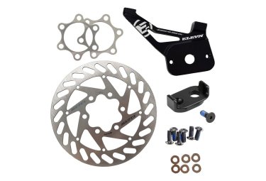 Elevn post mount disc 120mm adapter kit