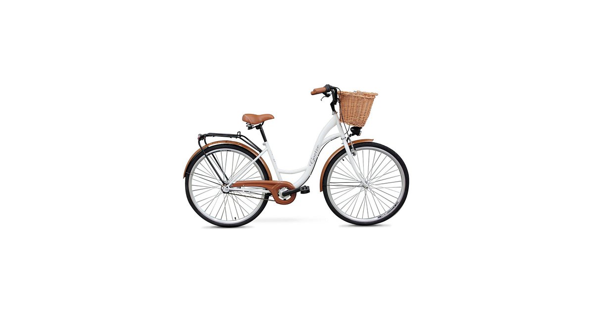 TyTrade 26 Zoll City Mädchen Damen Fahrrad 3 GANG NEXUS NABENSCHALTUNG mit Rücktrittbremse