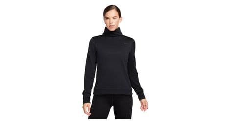 Nike therma fit swift 1 2 zip thermo top schwarz damen