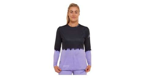 Dharco damen langarmtrikot race schwarz violett