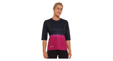 Dharco damen 3 4 armel trikot schwarz pink