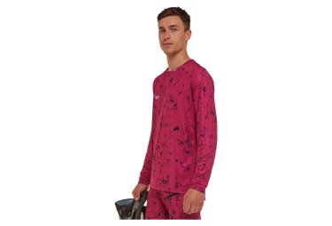 Dharco langarmtrikot race grau grun