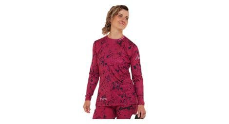 Dharco langarmtrikot damen race rot