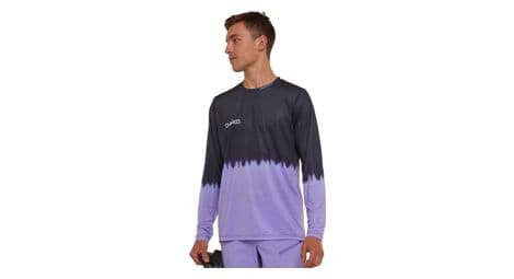 Dharco race langarmtrikot violett schwarz
